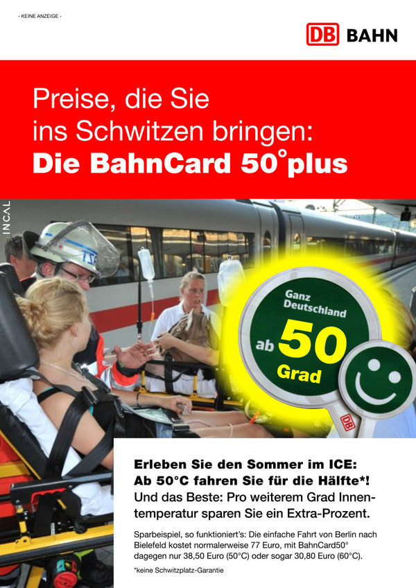 Bahncard 50 Grad plus