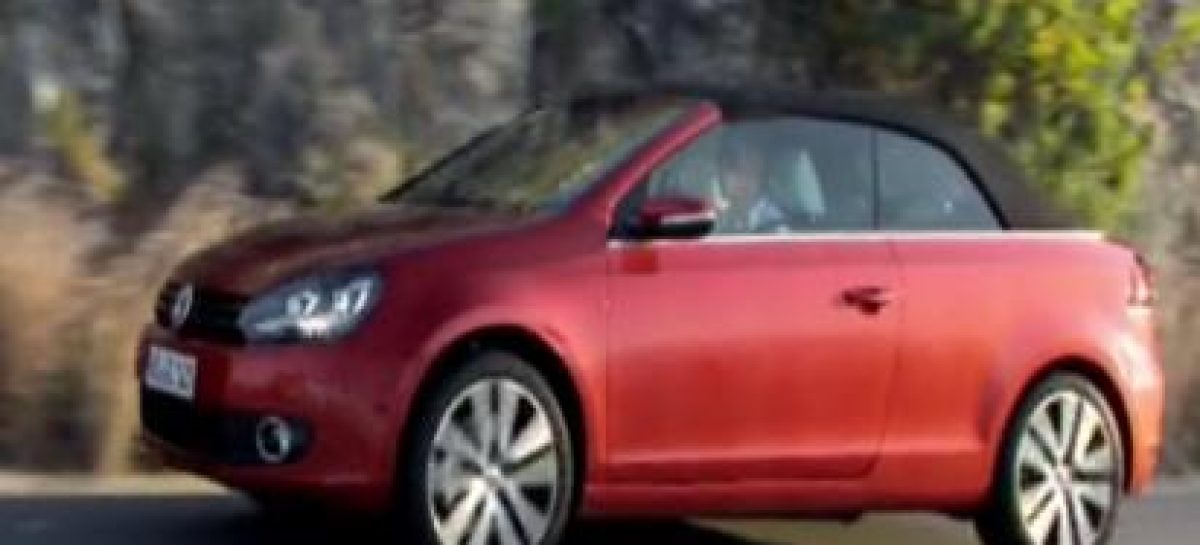 Das VW Golf Cabrio kommt